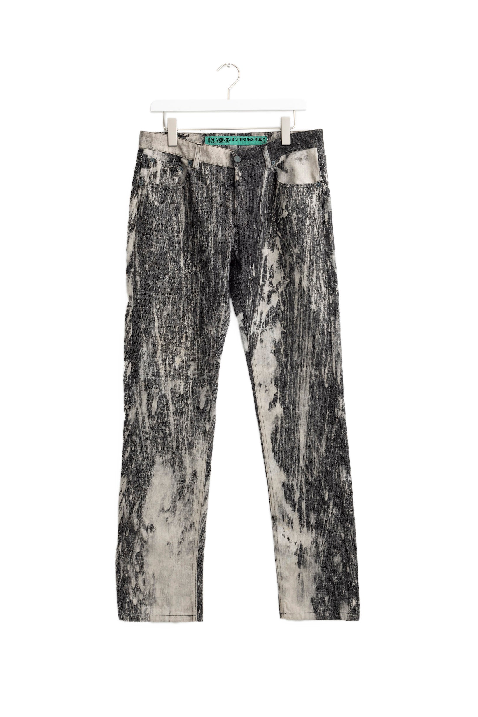 Raf Simons 10SS Sterling Ruby ブリーチデニム Raf Simons Sterling Ruby Bleach Jeans & Hand-dyed Box 2010SS