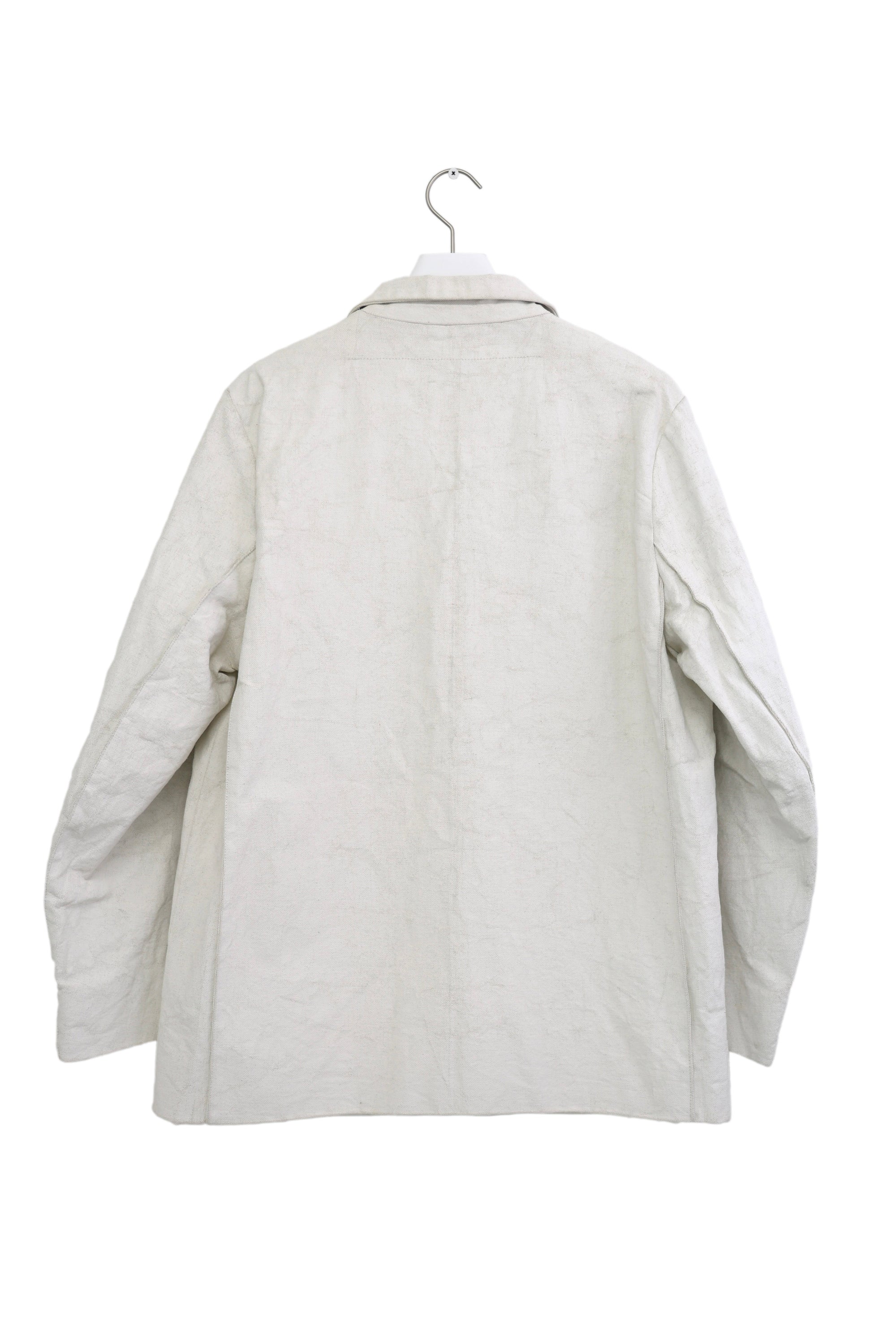 toogood THE MILKMAN JACKET - white 7oz primed canvas 2014AW