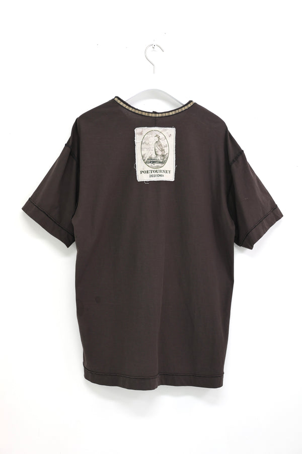 ZIGGY CHEN Patchwork T-shirt 2021SS