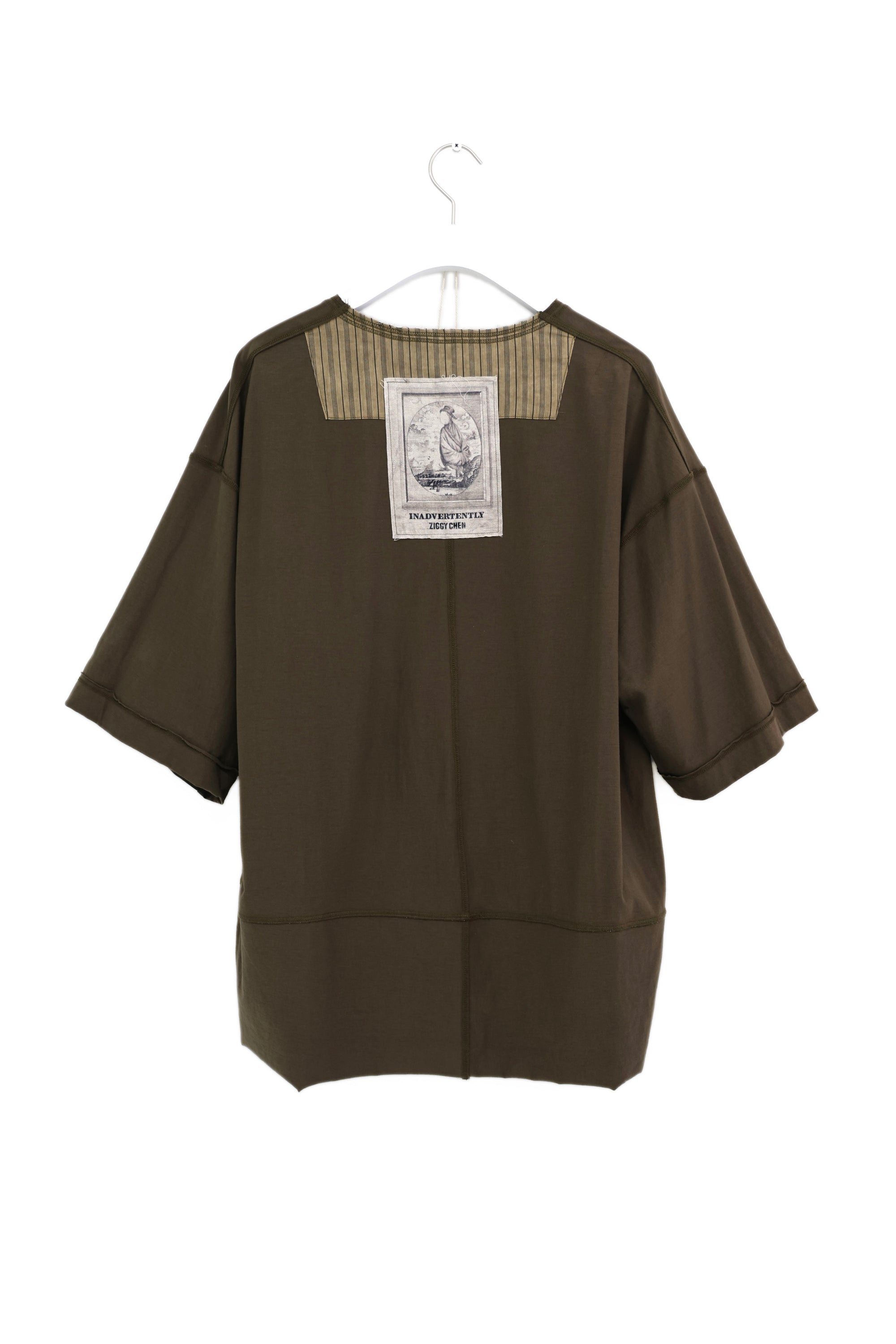 ZIGGY CHEN Layerer Hemley Neck T-shirt 2024SS