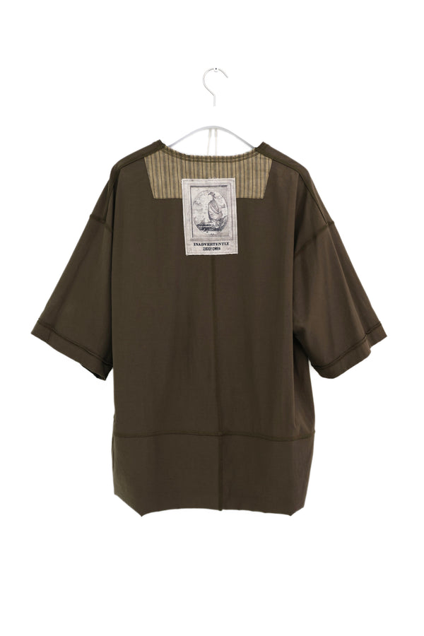ZIGGY CHEN Layerer Hemley Neck T-shirt 2024SS