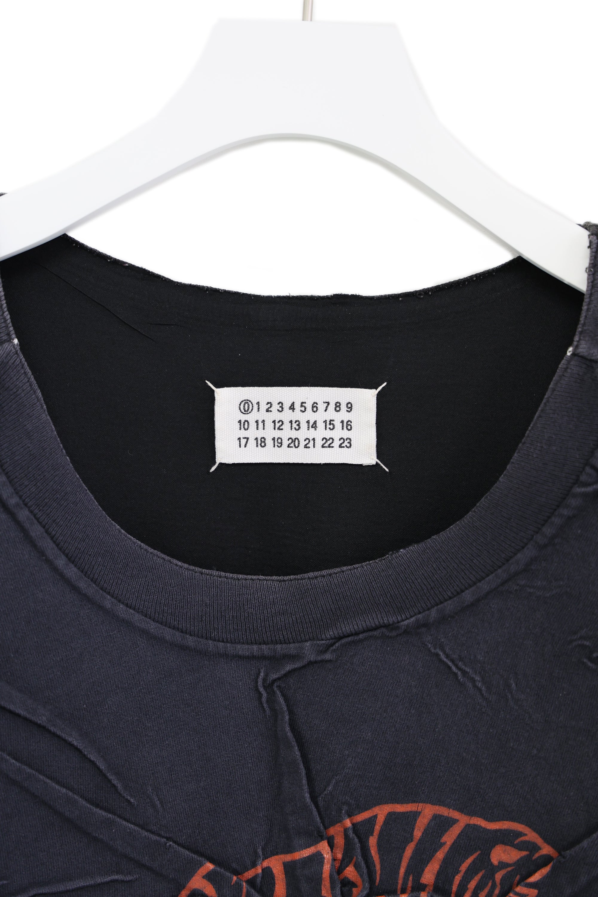 Maison Martin Margiela Artisanal Deconstructed Wrinkled T-shirt 2001AW