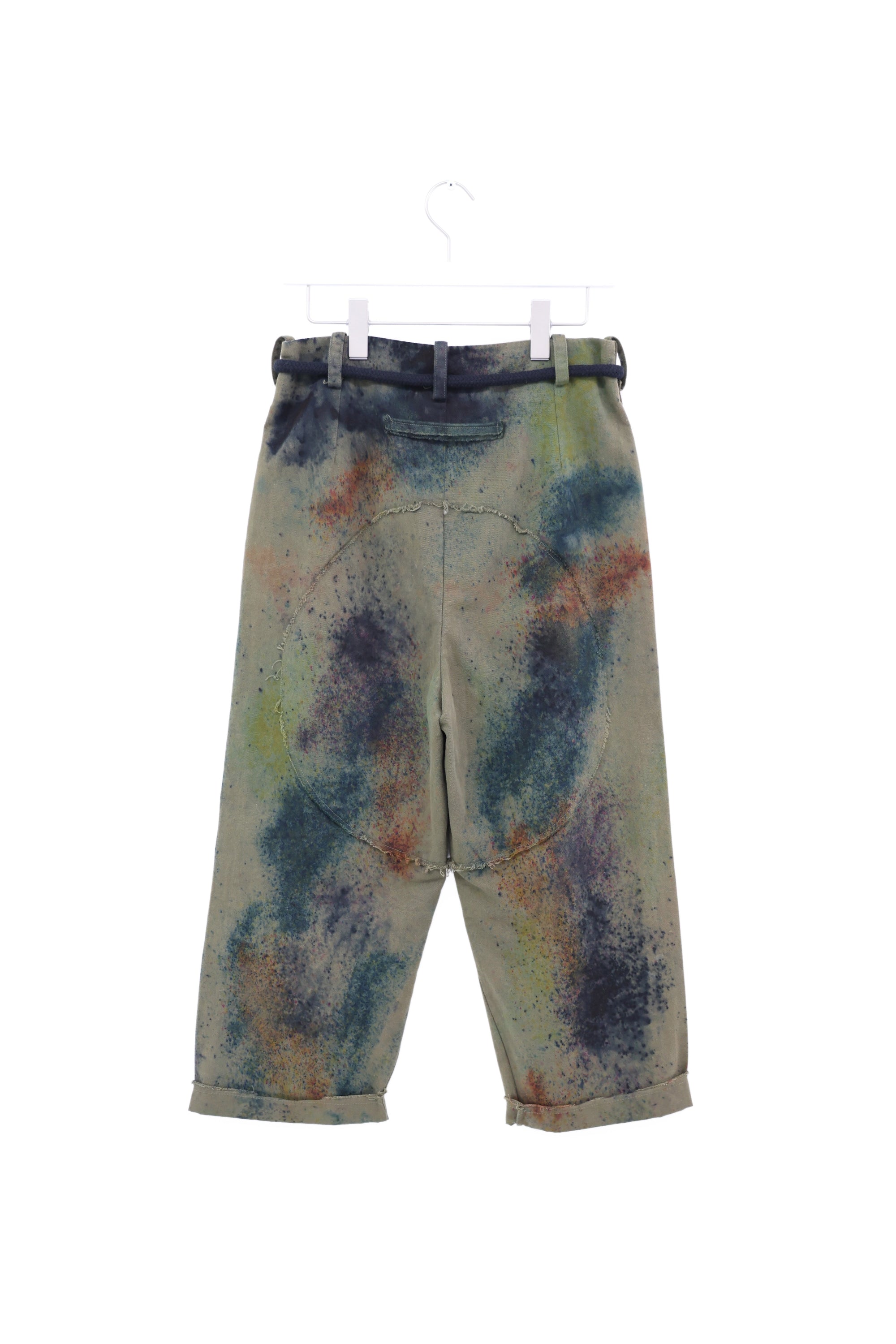 toogood THE SCULPTOR TROUSERS - camoflage paint 2017AW