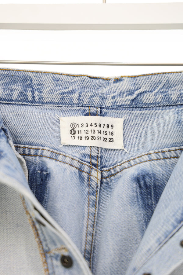 Maison Martin Margiela Artisanal inside out Denim Pants 2002s