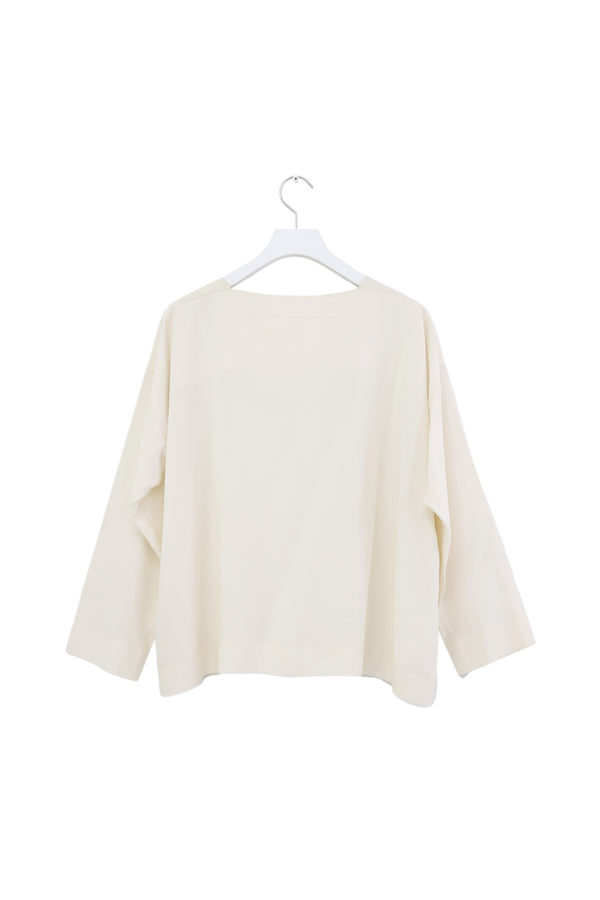 toogood THE POTTER TOP - sandwashed silk 2015AW
