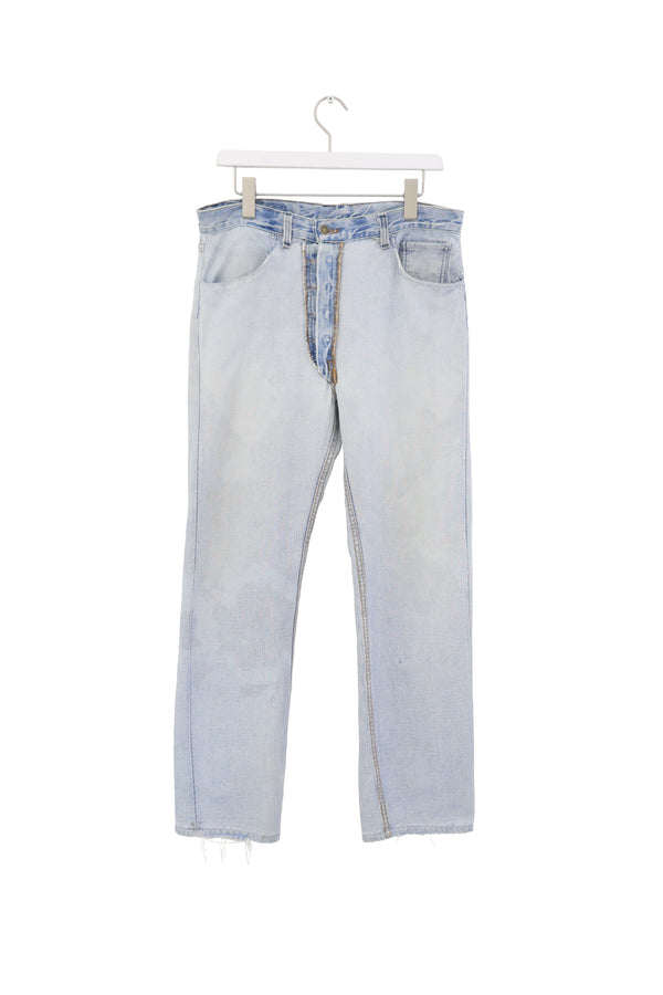 Maison Martin Margiela Artisanal inside out Denim Pants 2002s