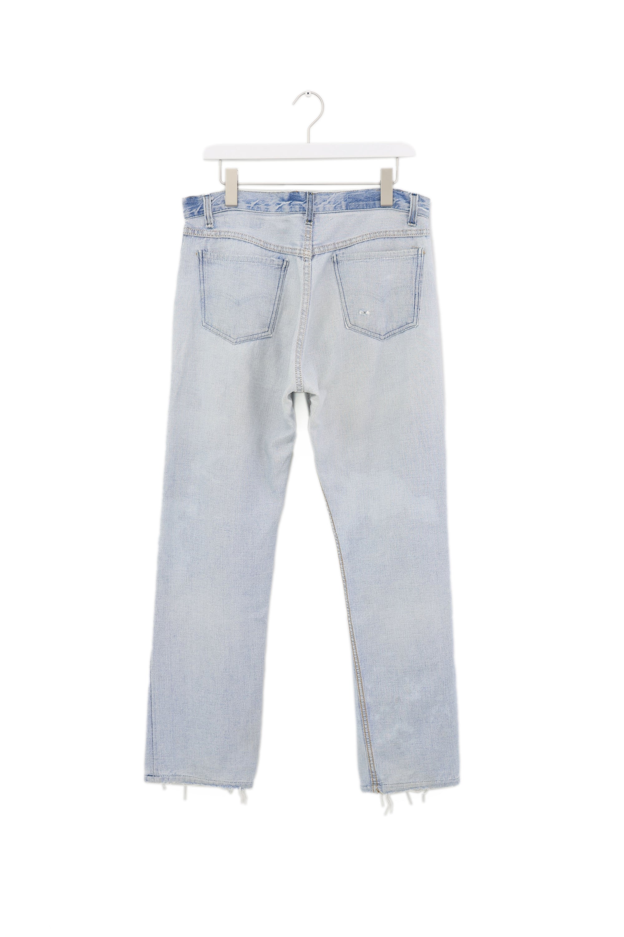 Maison Martin Margiela Artisanal inside out Denim Pants 2002s