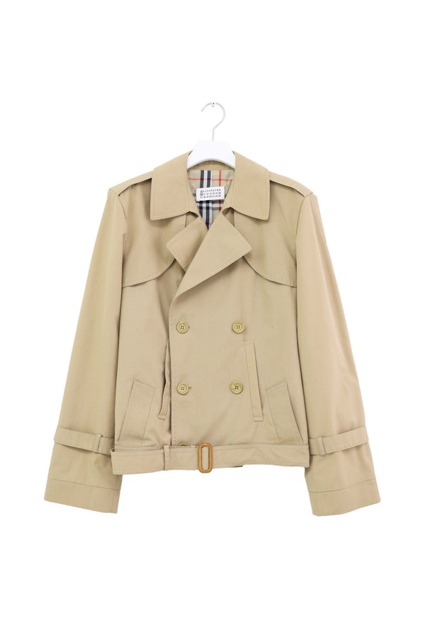Maison Martin Margiela Artisanal Short Trench Coat