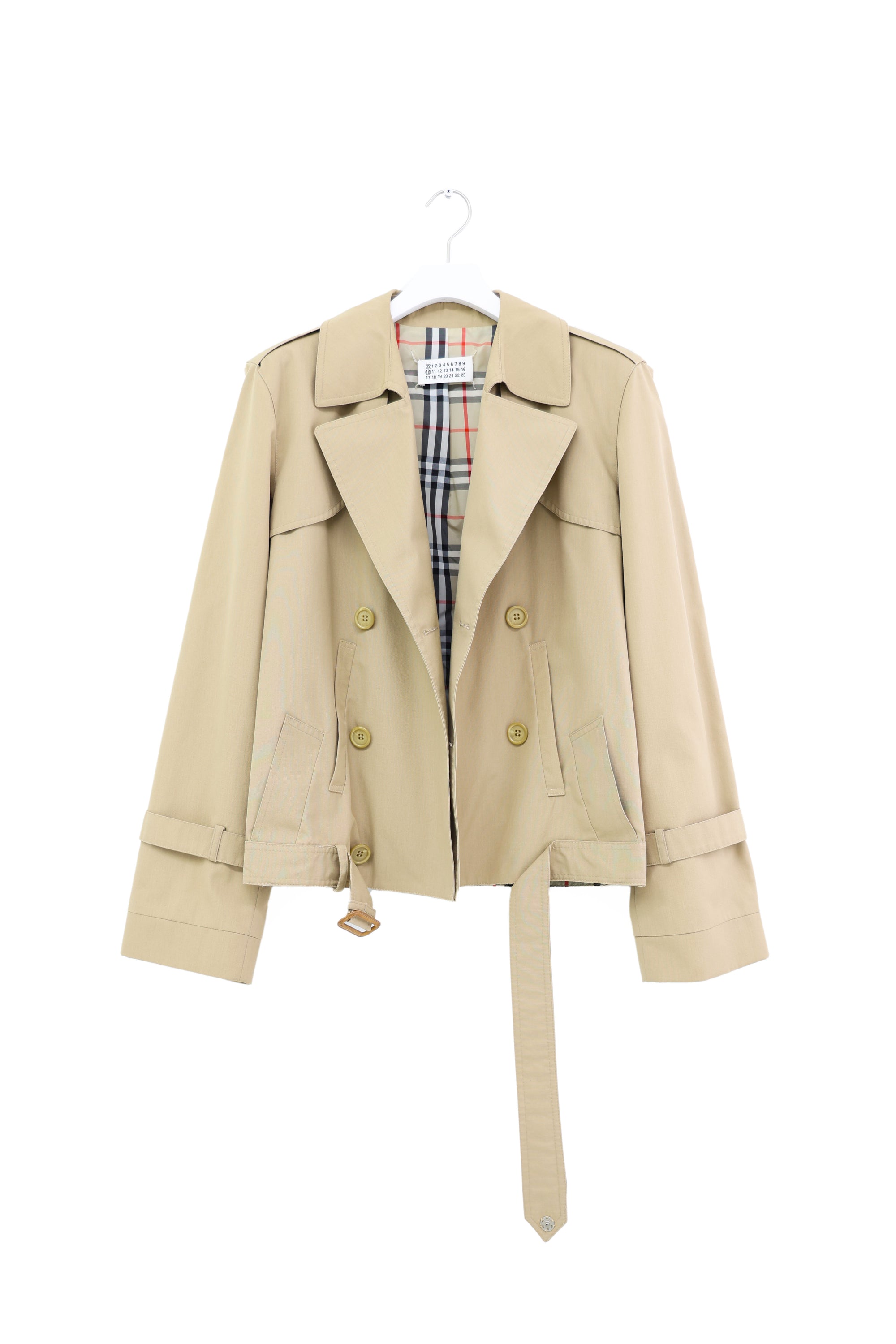 Maison Martin Margiela Artisanal Short Trench Coat