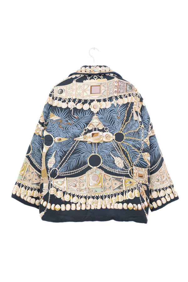 HERMES All Over Pattern Print Jacket