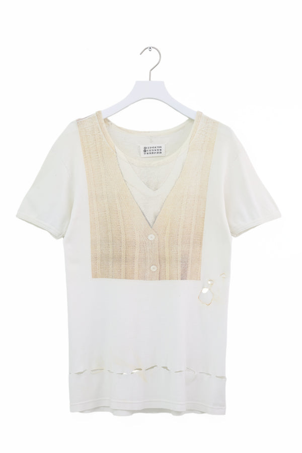 Maison Martin Margiela Artisanal Tromproluil T-shirt 2005AW