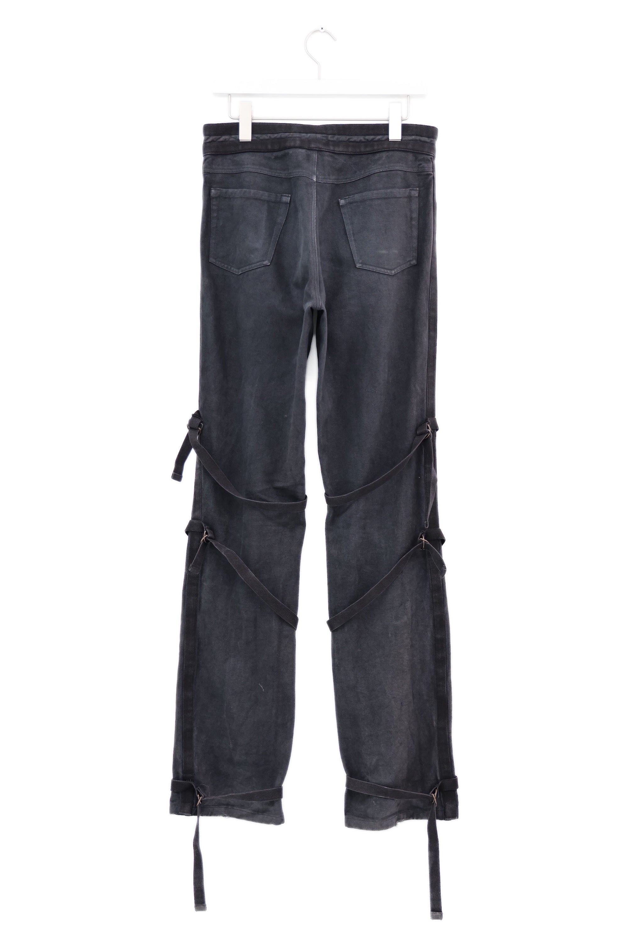 Raf Simons Bondage parachute pants 2003SS
