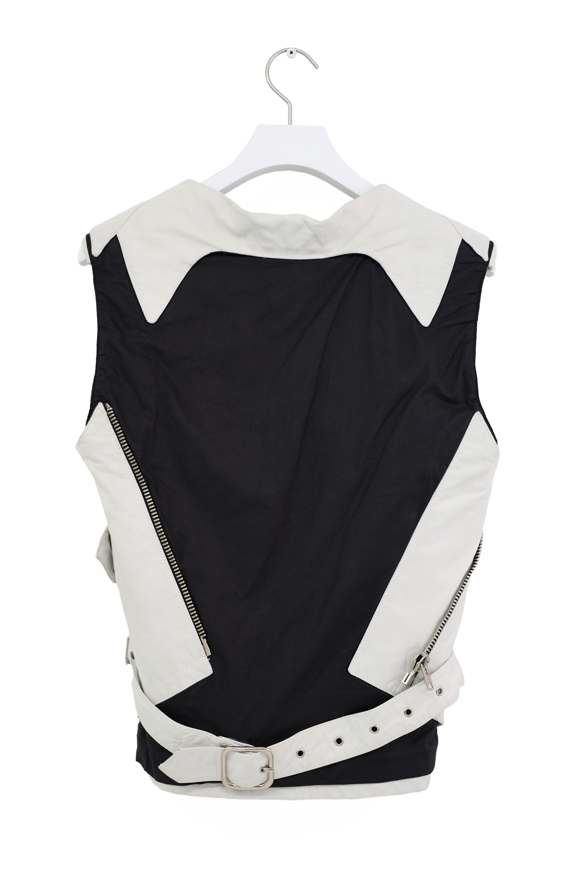 Maison Martin Margiela Reconstructed holding leather Vest 2001SS