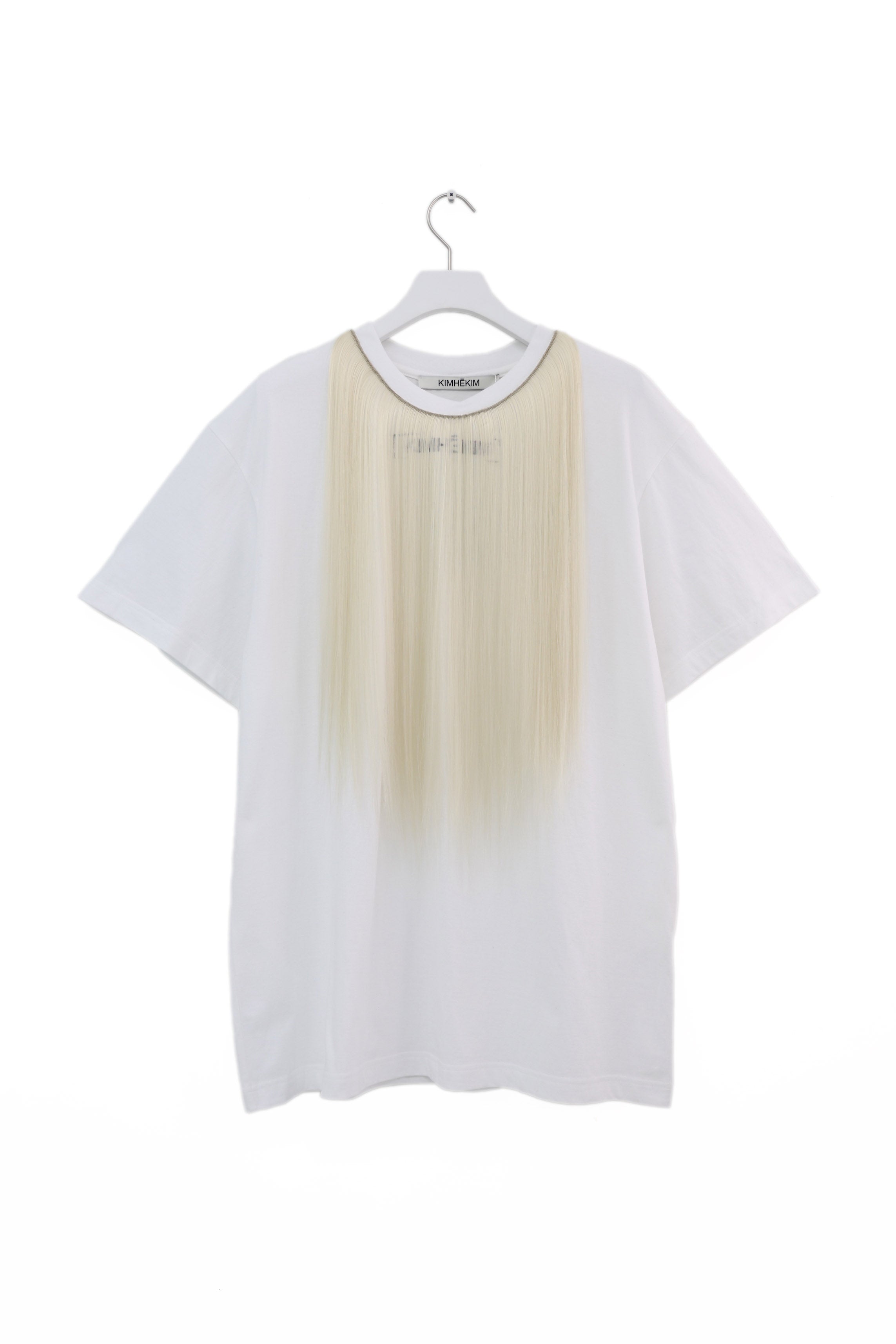 [KIMHEKIM]HAIR EMBELLISHED T-SHIRT/追跡付 KIMHĒKIM Hair Embellished T-Shirt 2024SS – shop rin art