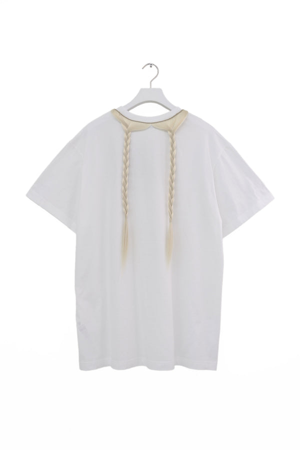 KIMHĒKIM Hair Embellished T-Shirt 2024SS