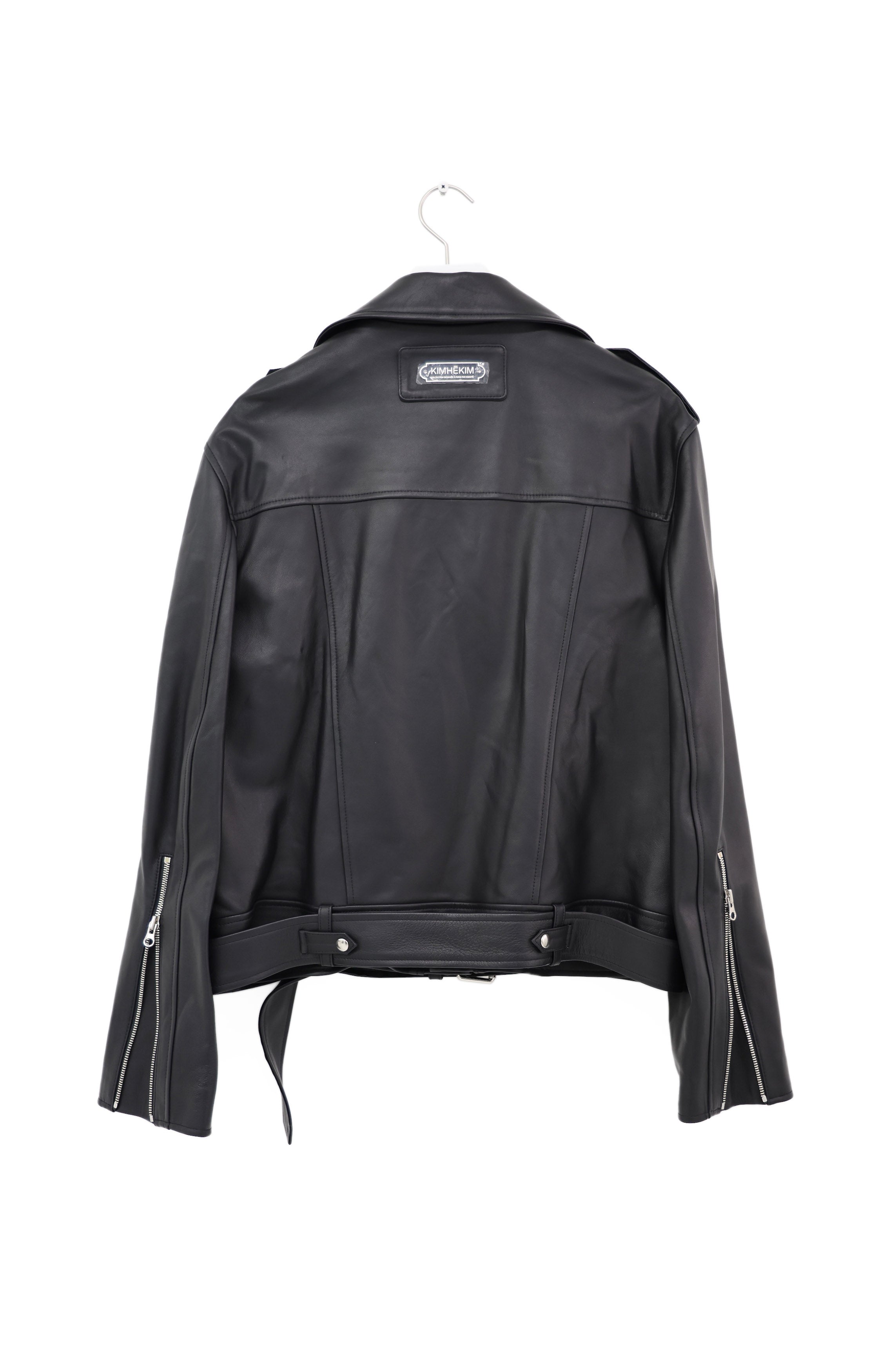 ☆Detachable Pearl Chain Leather Jacket/KIMHEKIM☆ KIMHĒKIM Detachable Pearl Chain Leather Jacket 2024SS – shop