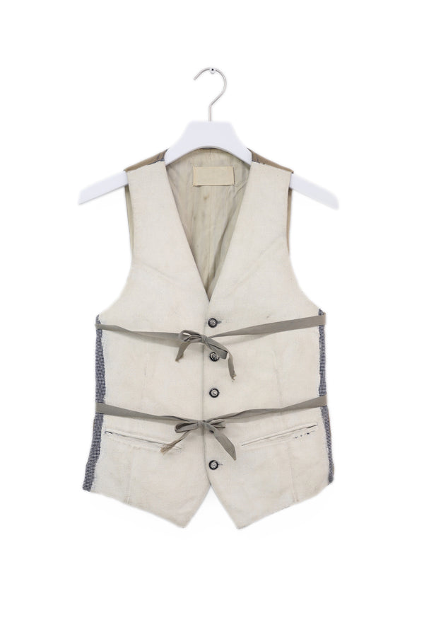 Maison Martin Margiela Reconstructed Holding Leather Vest 2001SS