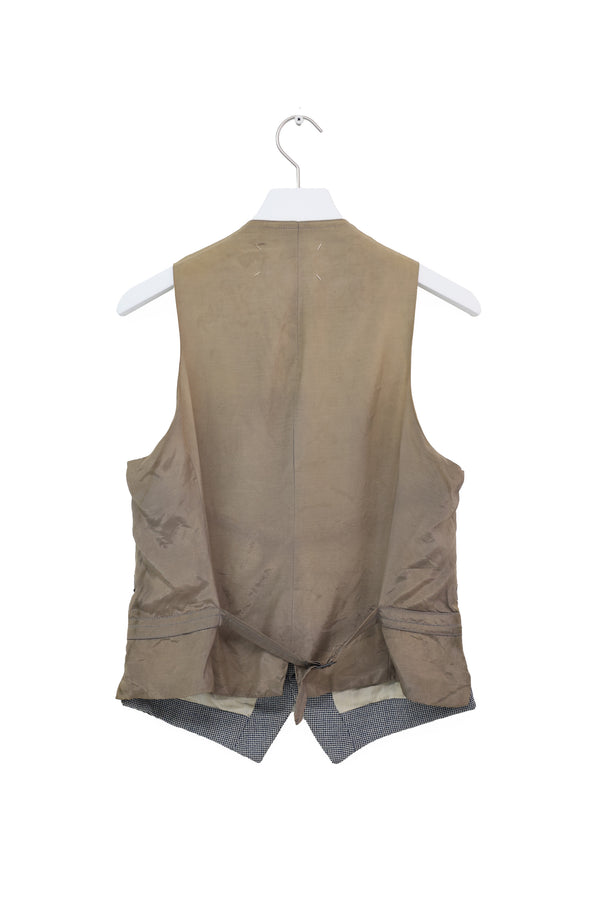 Maison Martin Margiela Reconstructed Holding Leather Vest 2001SS