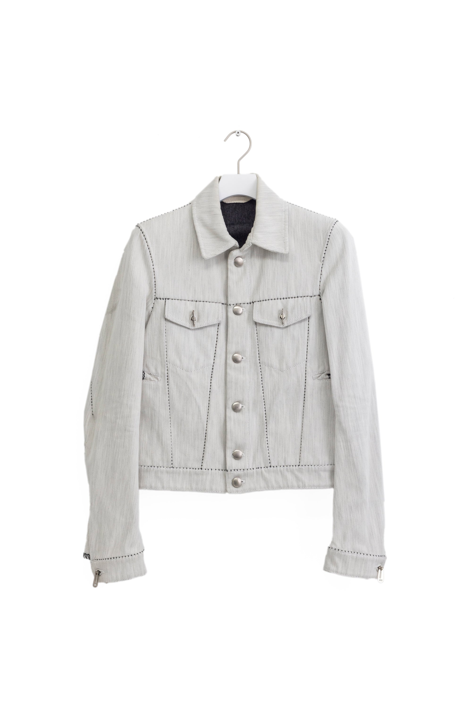 CAROL CHRISTIAN POELL Over lock Denim Jacket 2021s