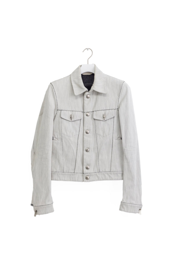 CAROL CHRISTIAN POELL Over lock Denim Jacket 2021s