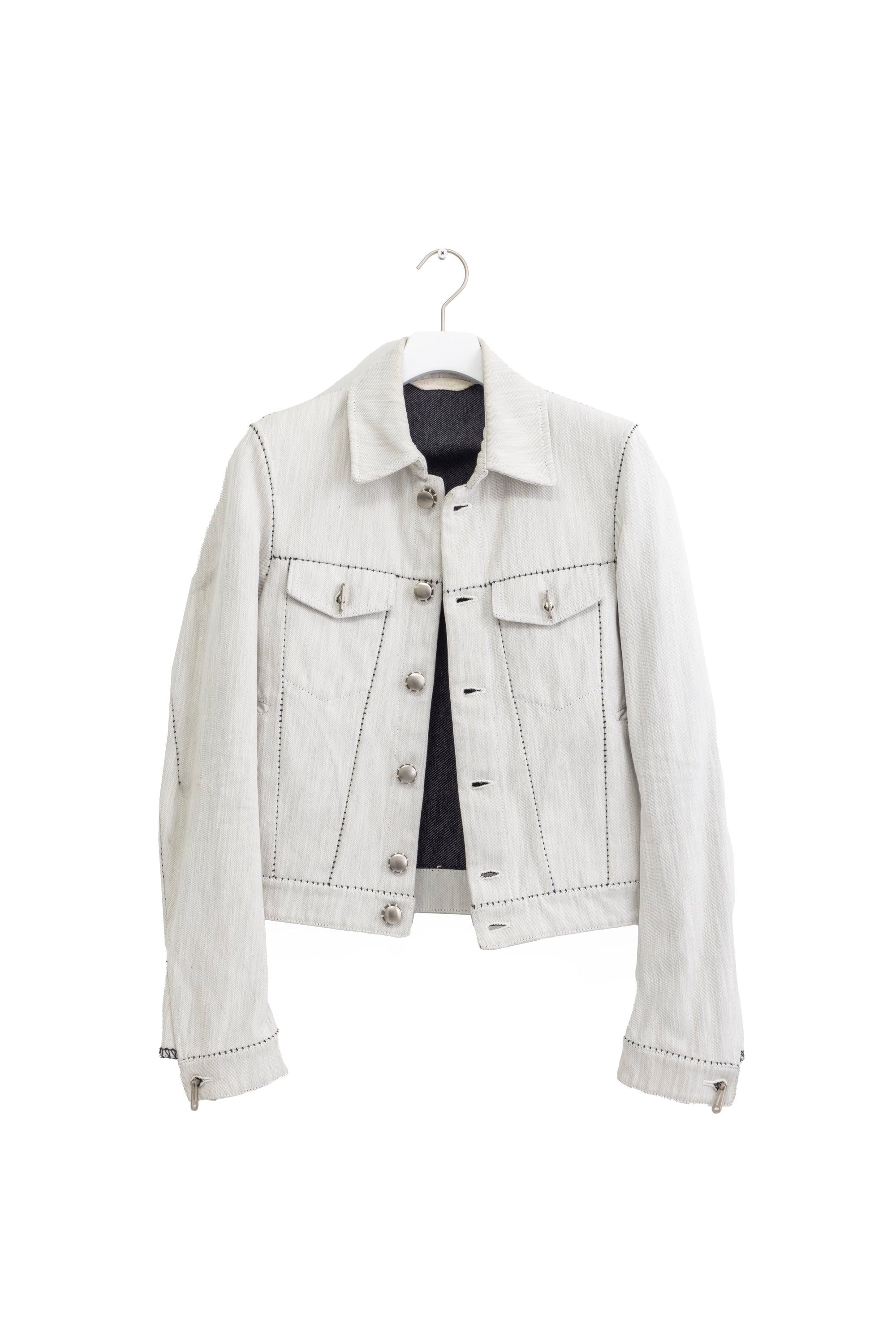 CAROL CHRISTIAN POELL Over lock Denim Jacket 2021s
