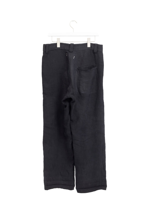 MARIA TURRI Linen Wide Pants 2010s