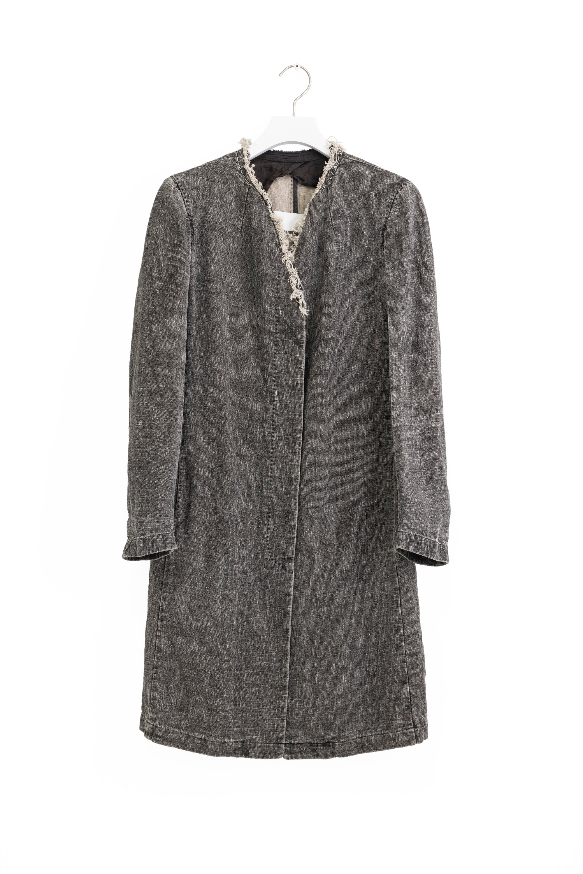 Maison Martin Margiela Fringe Denim Coat 2003SS