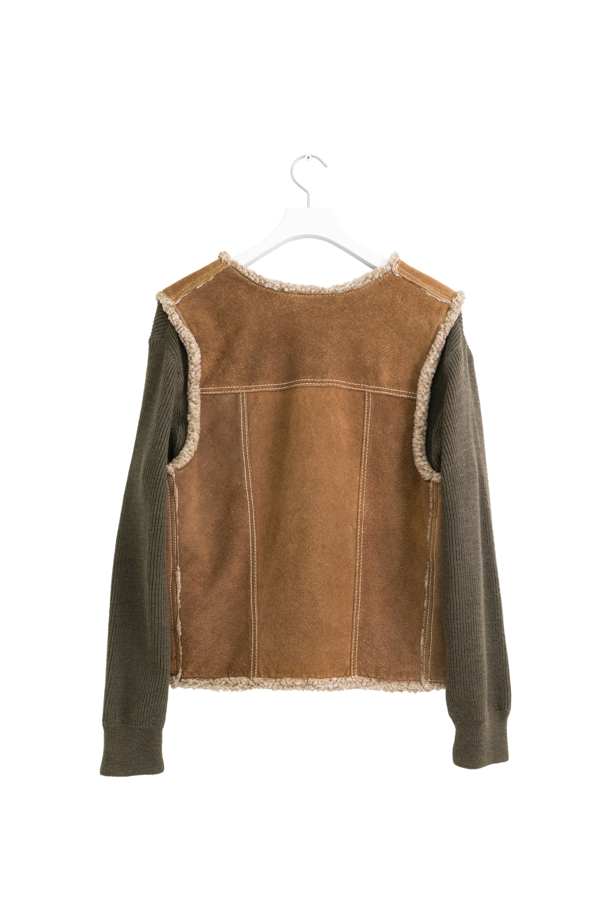 Maison Martin Margiela Artisanal Mouton Knit Jacket 2000s