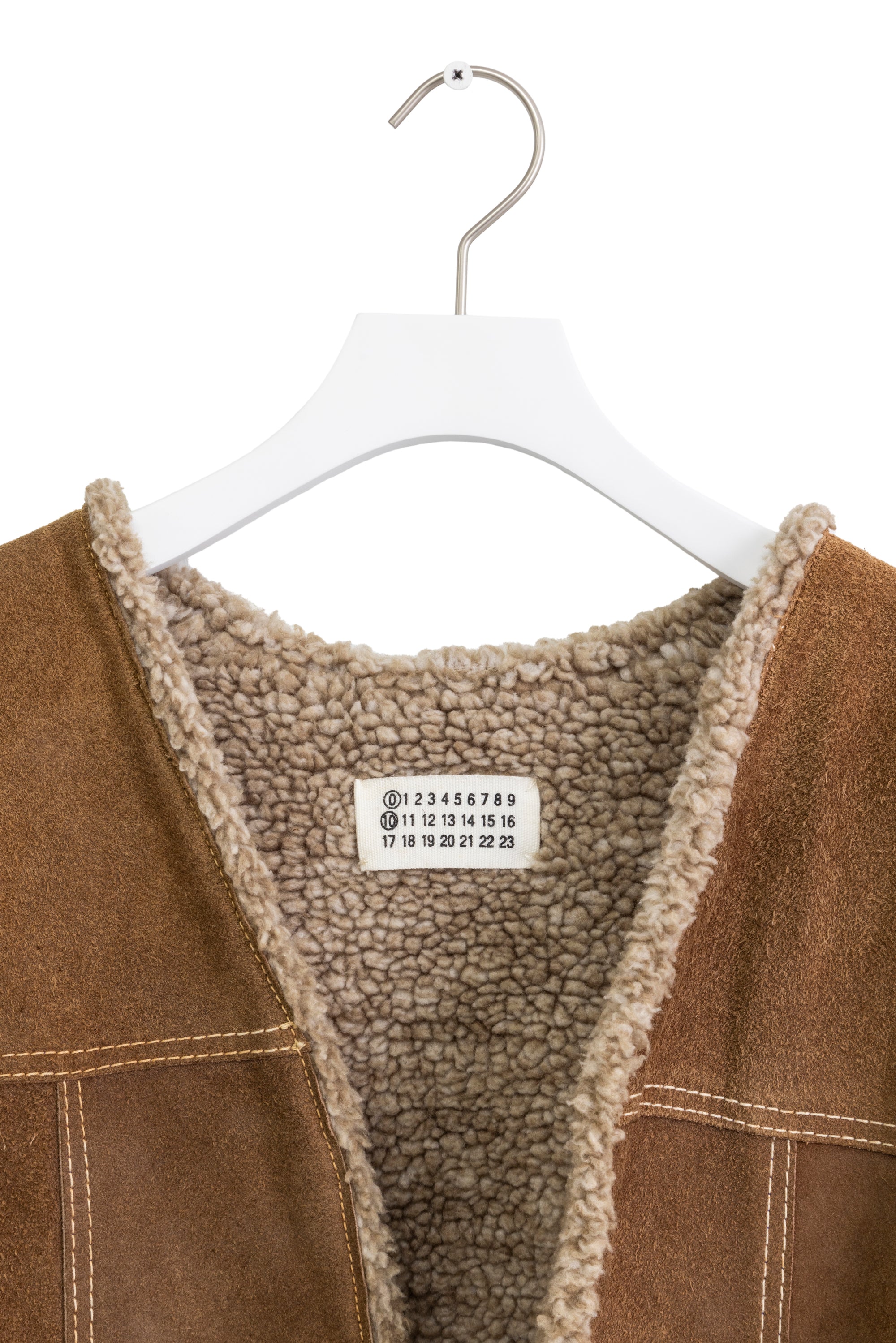 Maison Martin Margiela Artisanal Mouton Knit Jacket 2000s