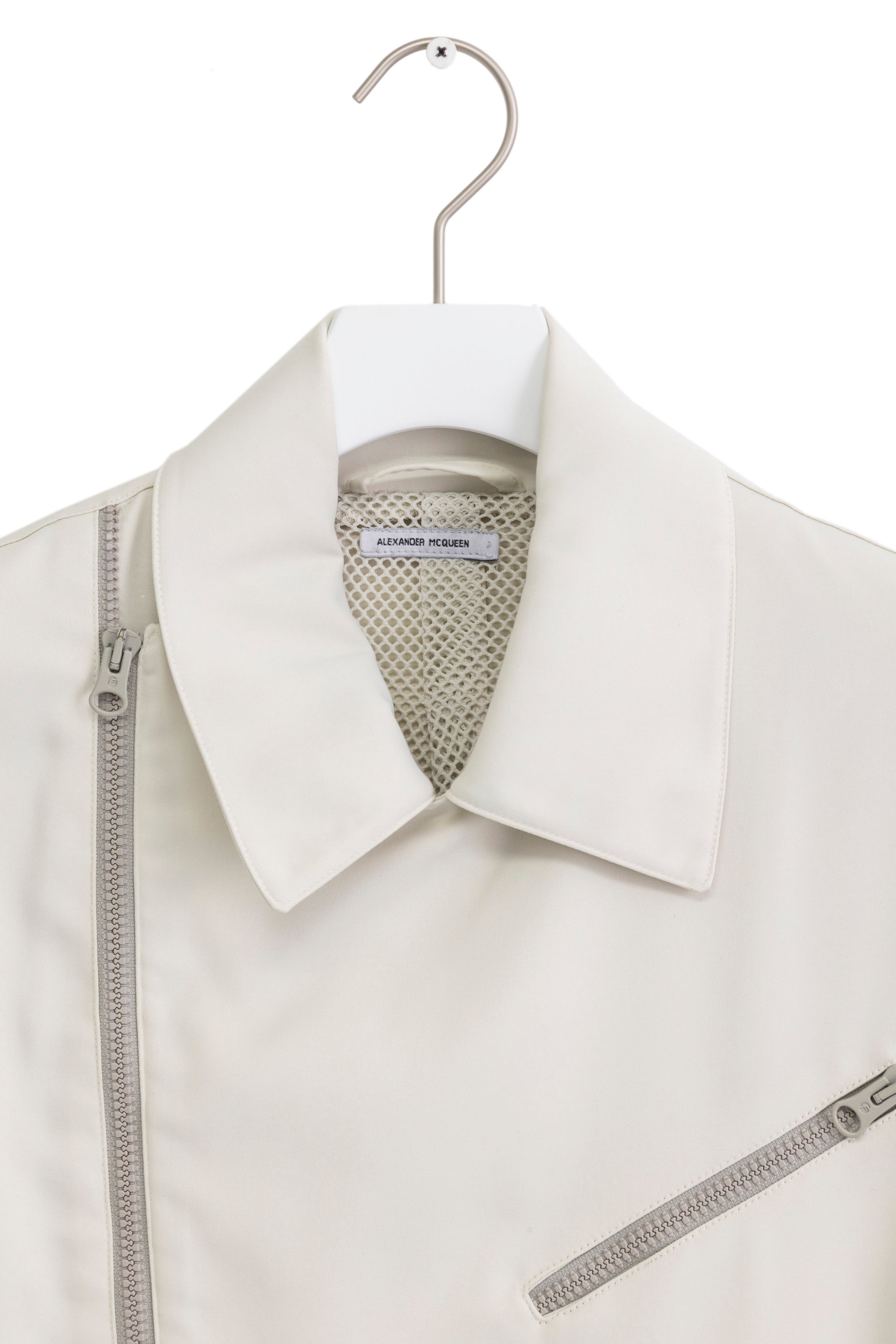 Alexander McQueen Nylon Riders Jacket 1990s
