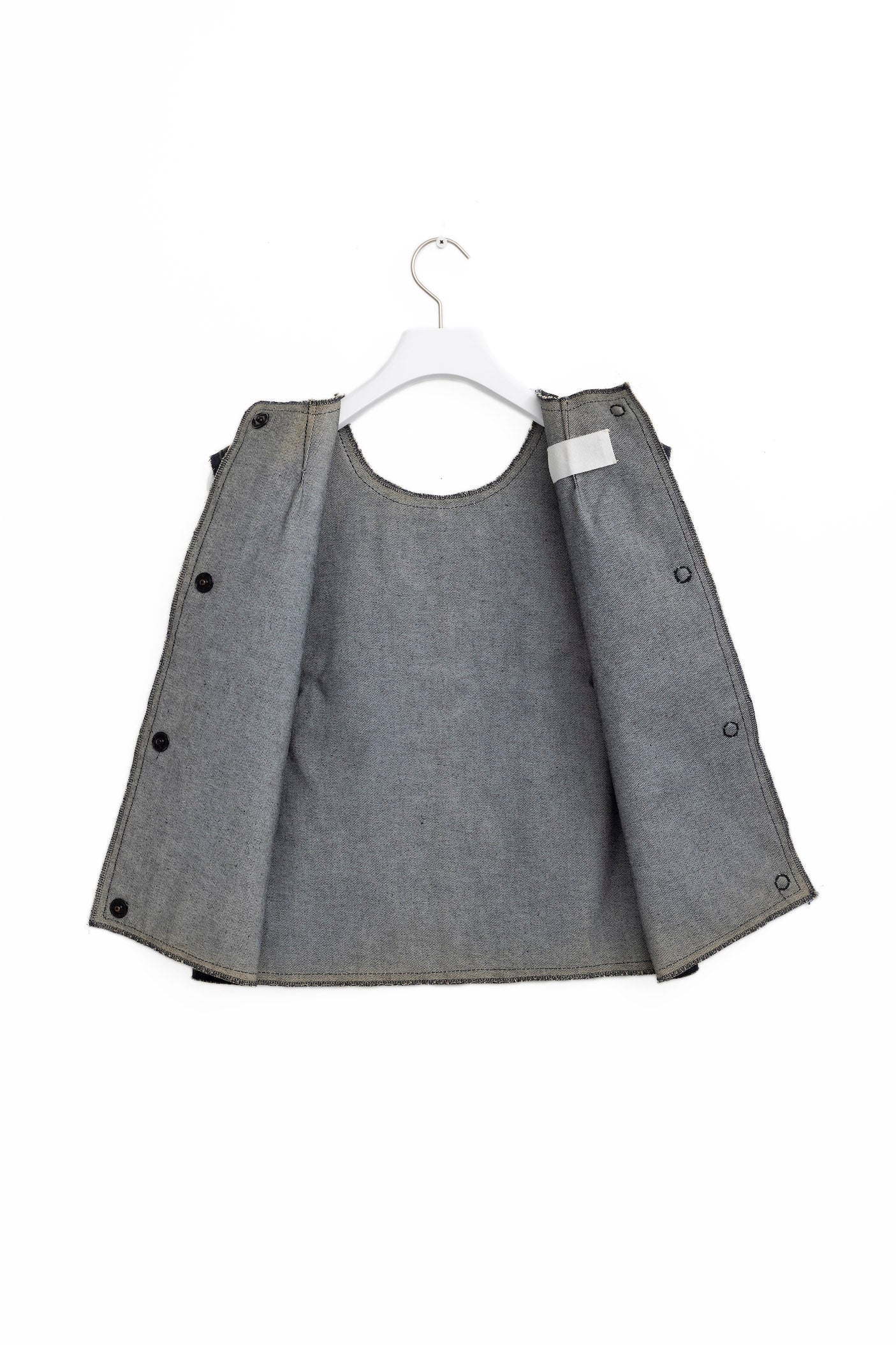 Maison Martin Margiela  Leather denim Vest 1999AAW