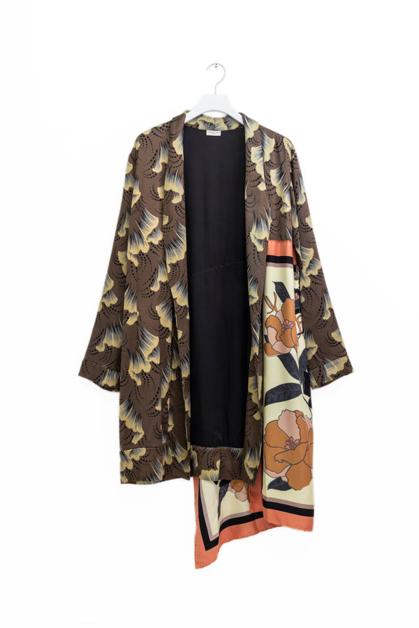 DRIES VAN NOTEN Floral Long Gown 2010s