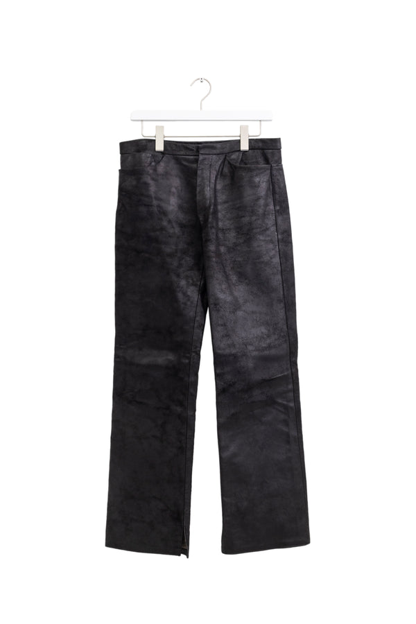 CARPE DIEM Horseskin Destroy Pants 1990s