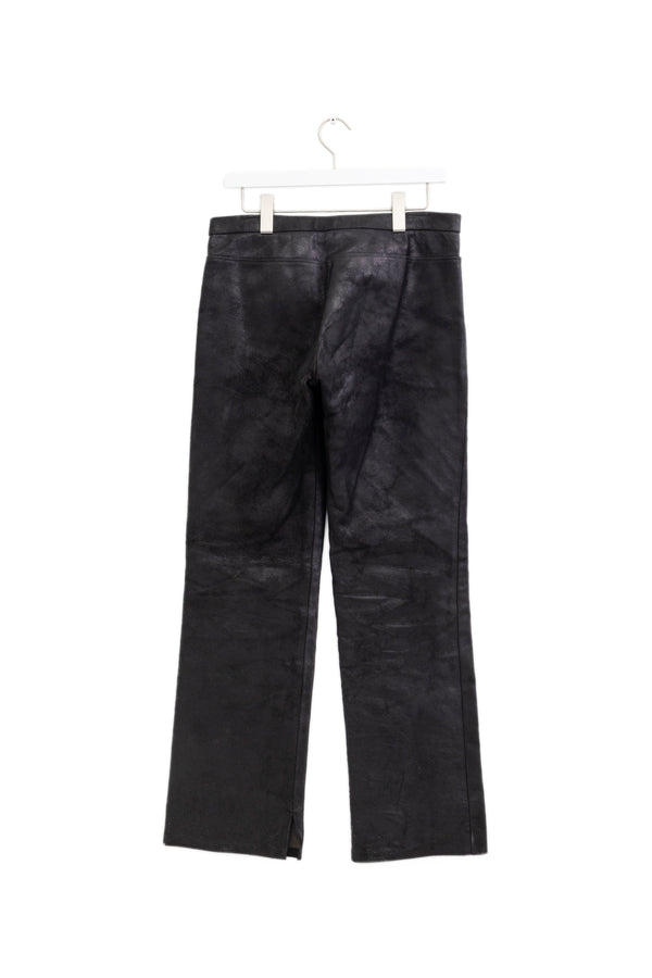 CARPE DIEM Horseskin Destroy Pants 1990s