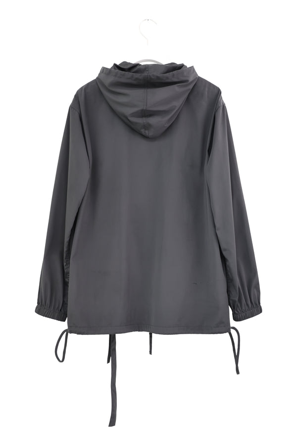 Jean Paul Gaultier Belted shadow stripe Zip Jacket