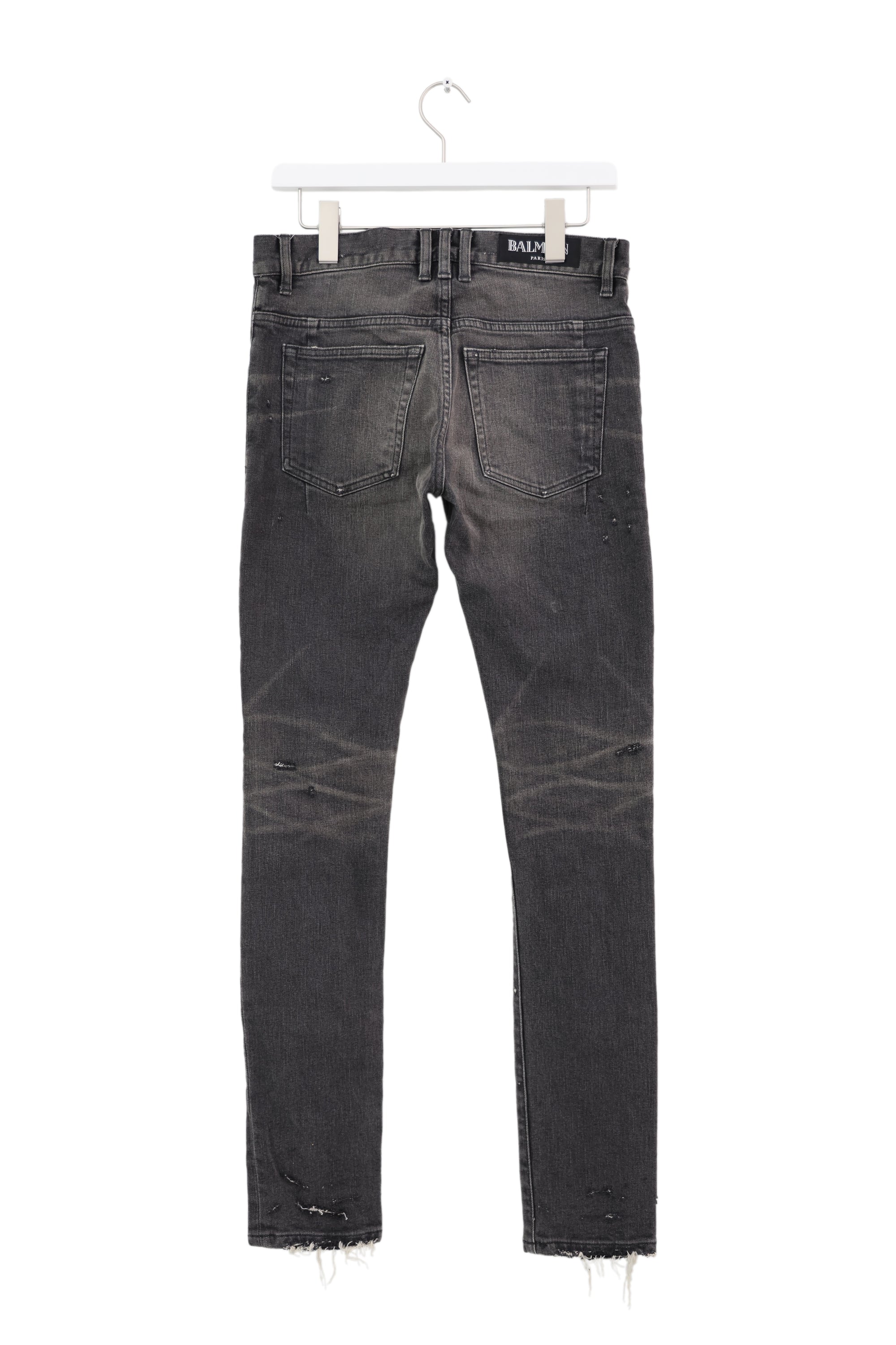 BALMAIN Damaged Denim