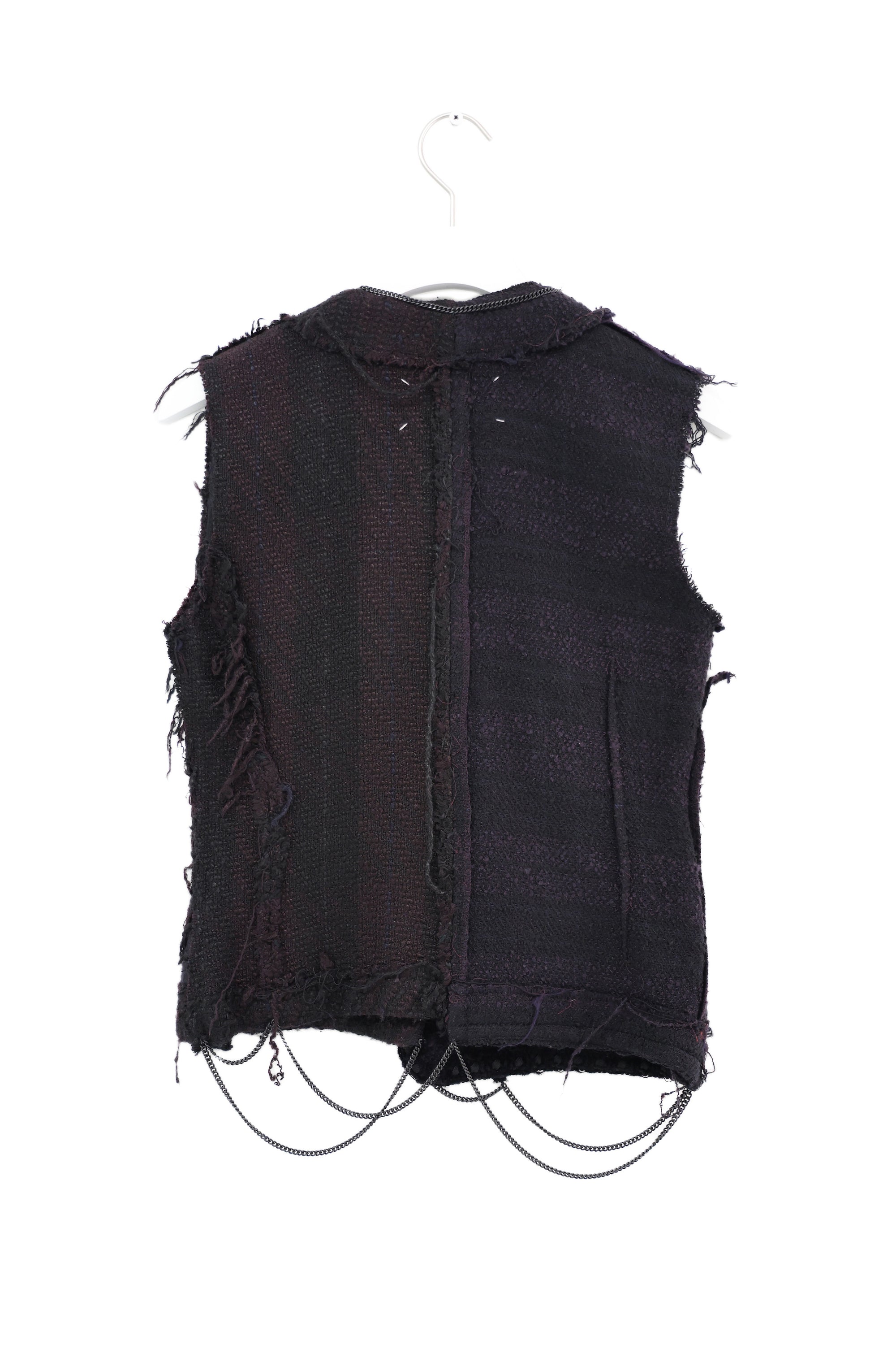 Maison Martin Margiela Reconstructed Tweed Vest 2004AW